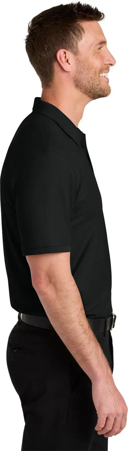 Port Authority K200 Wearever Signature Pique Polo - Deep Black