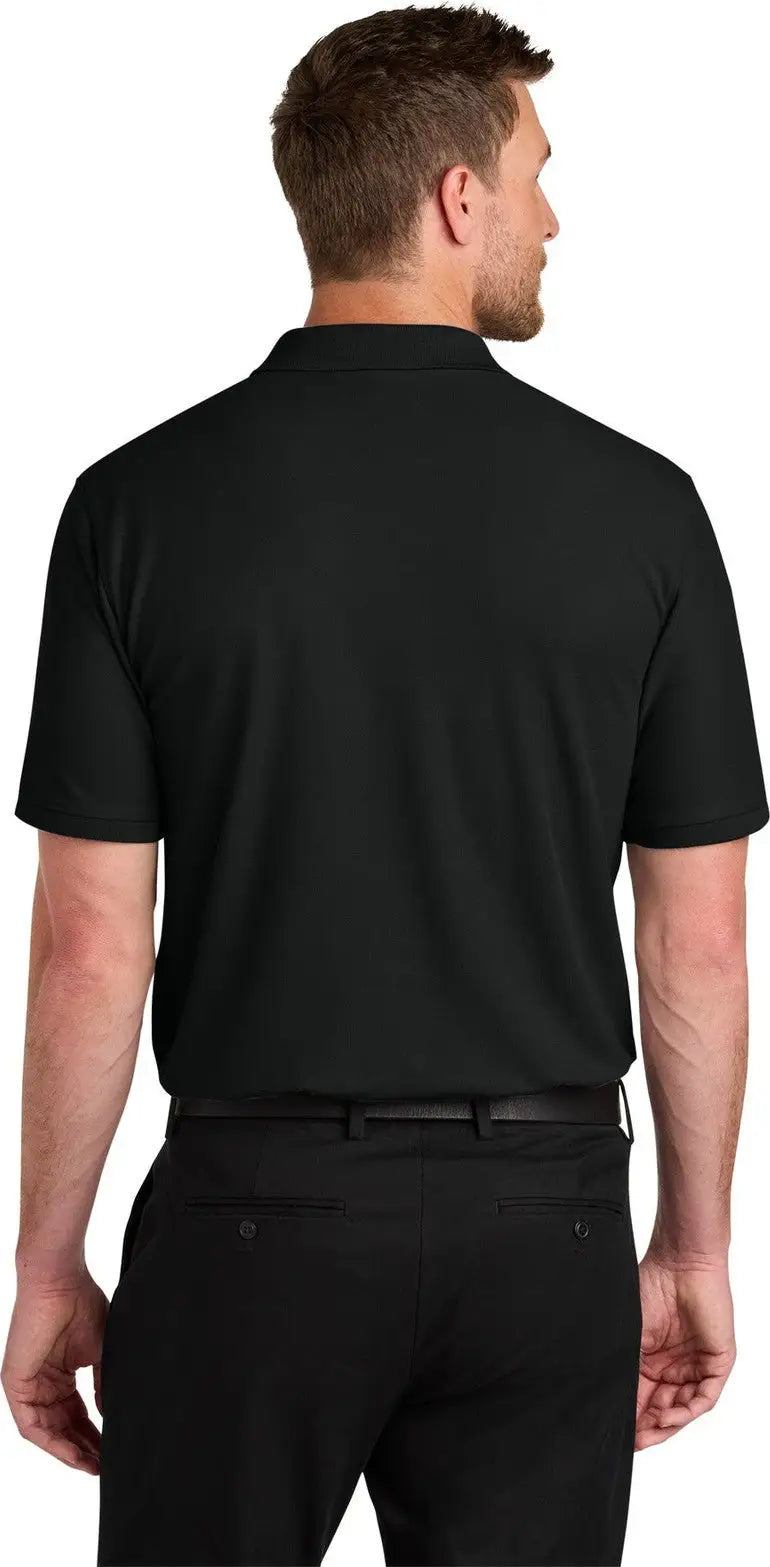 Port Authority K200 Wearever Signature Pique Polo - Deep Black