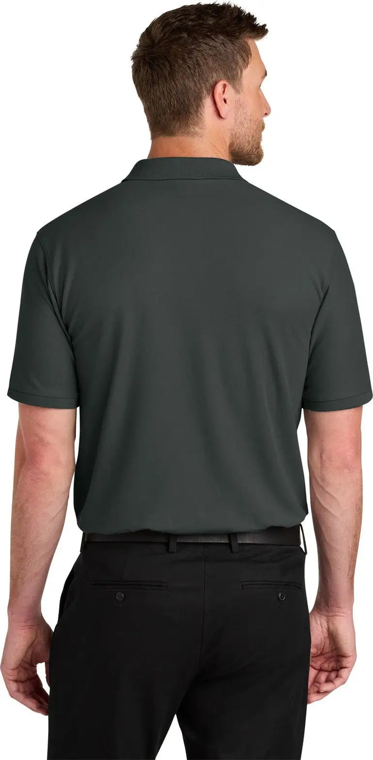Port Authority K200 Wearever Signature Pique Polo - Gray Smoke