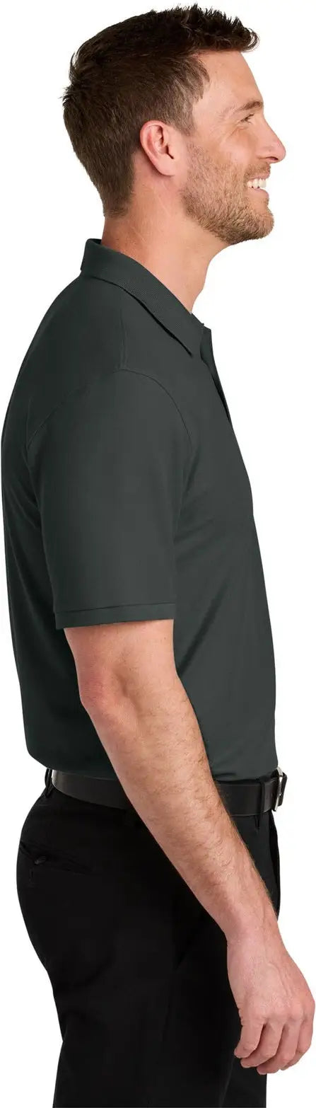 Port Authority K200 Wearever Signature Pique Polo - Gray Smoke