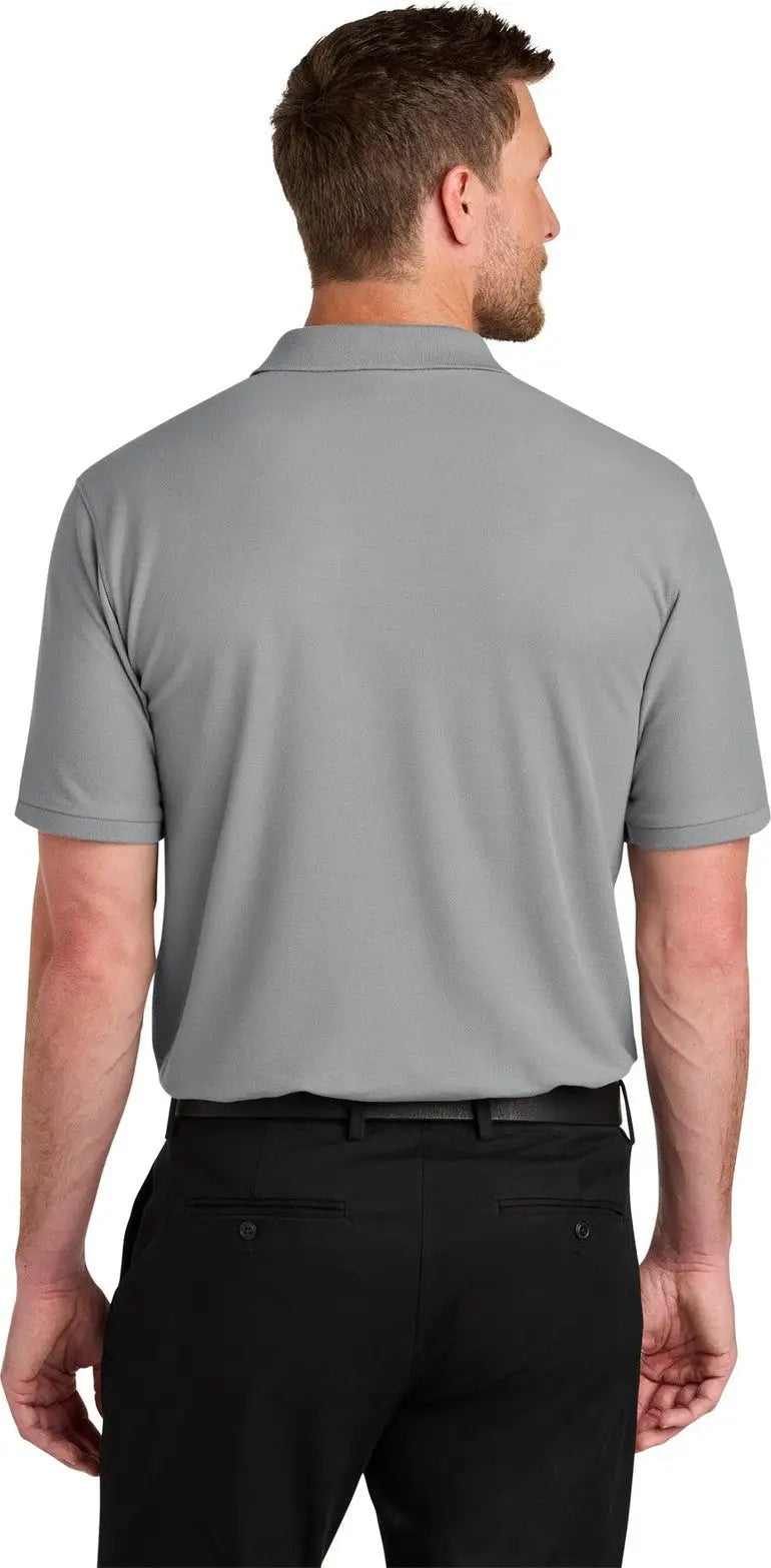 Port Authority K200 Wearever Signature Pique Polo - Gusty Gray