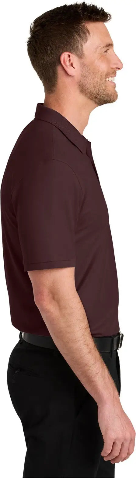 Port Authority K200 Wearever Signature Pique Polo - Maroon