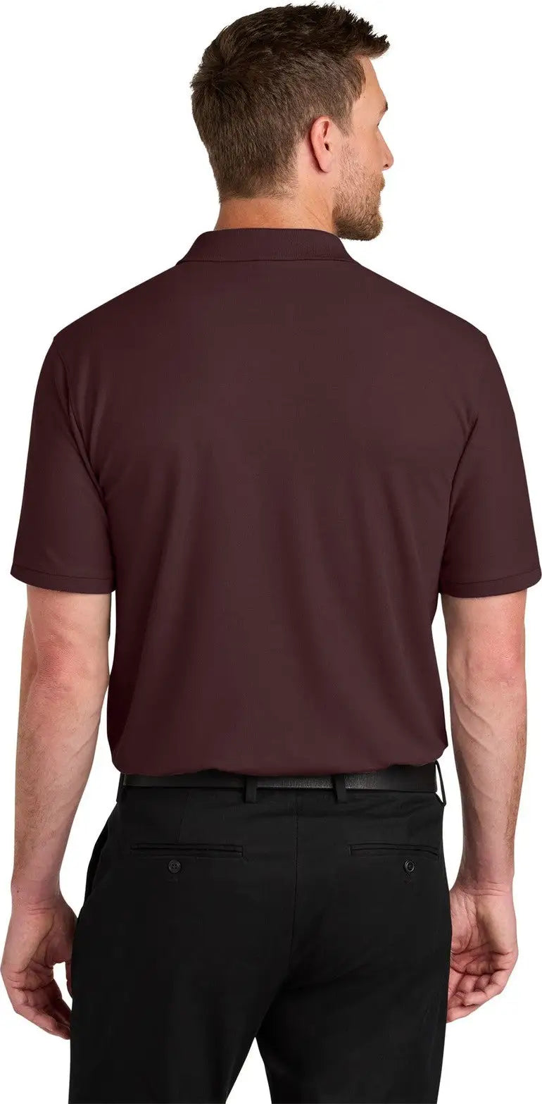 Port Authority K200 Wearever Signature Pique Polo - Maroon