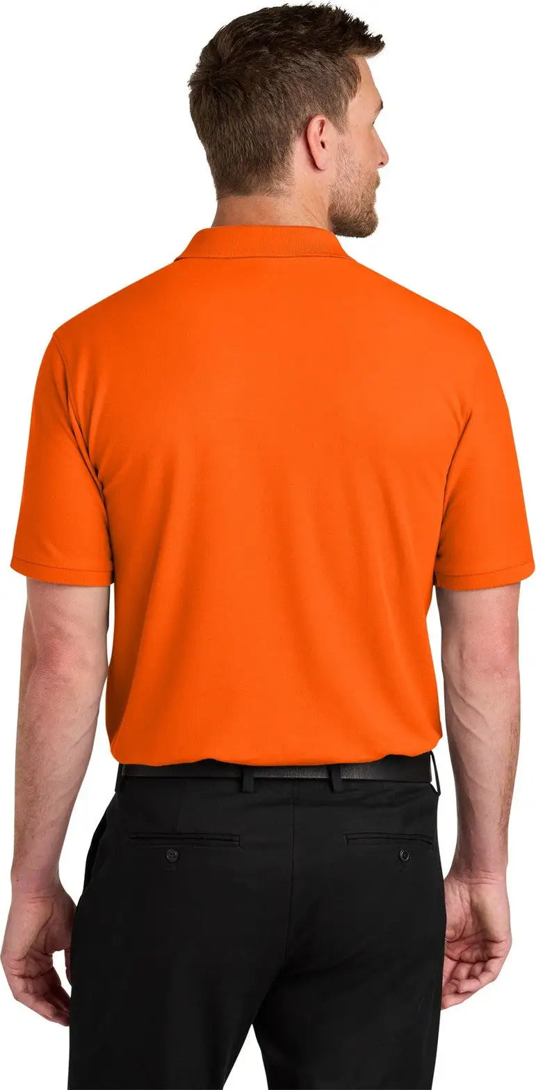 Port Authority K200 Wearever Signature Pique Polo - Neon Orange
