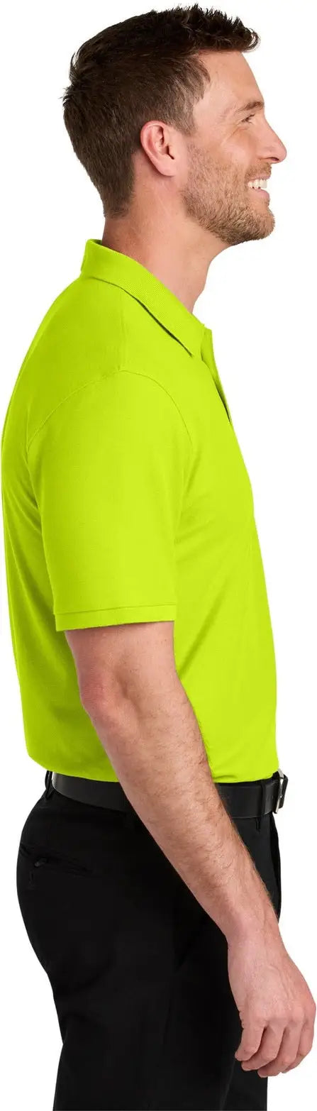 Port Authority K200 Wearever Signature Pique Polo - Neon Yellow