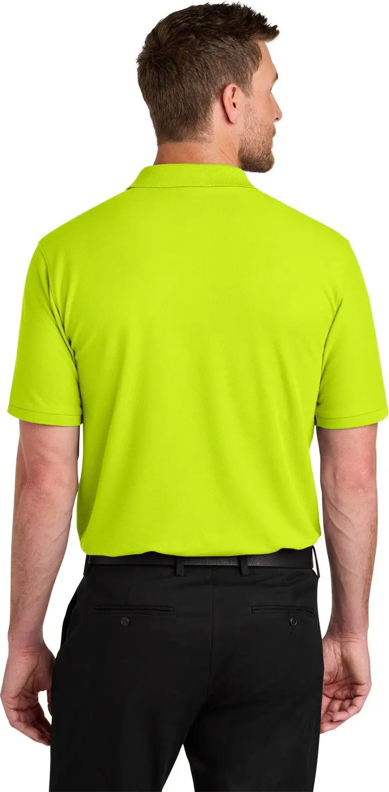 Port Authority K200 Wearever Signature Pique Polo - Neon Yellow