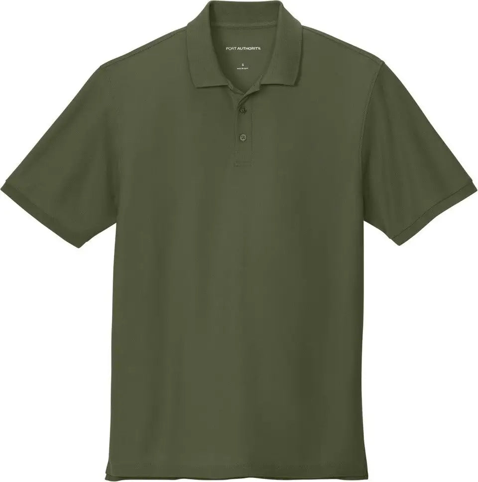 Port Authority K200 Wearever Signature Pique Polo - Olive Drab Green