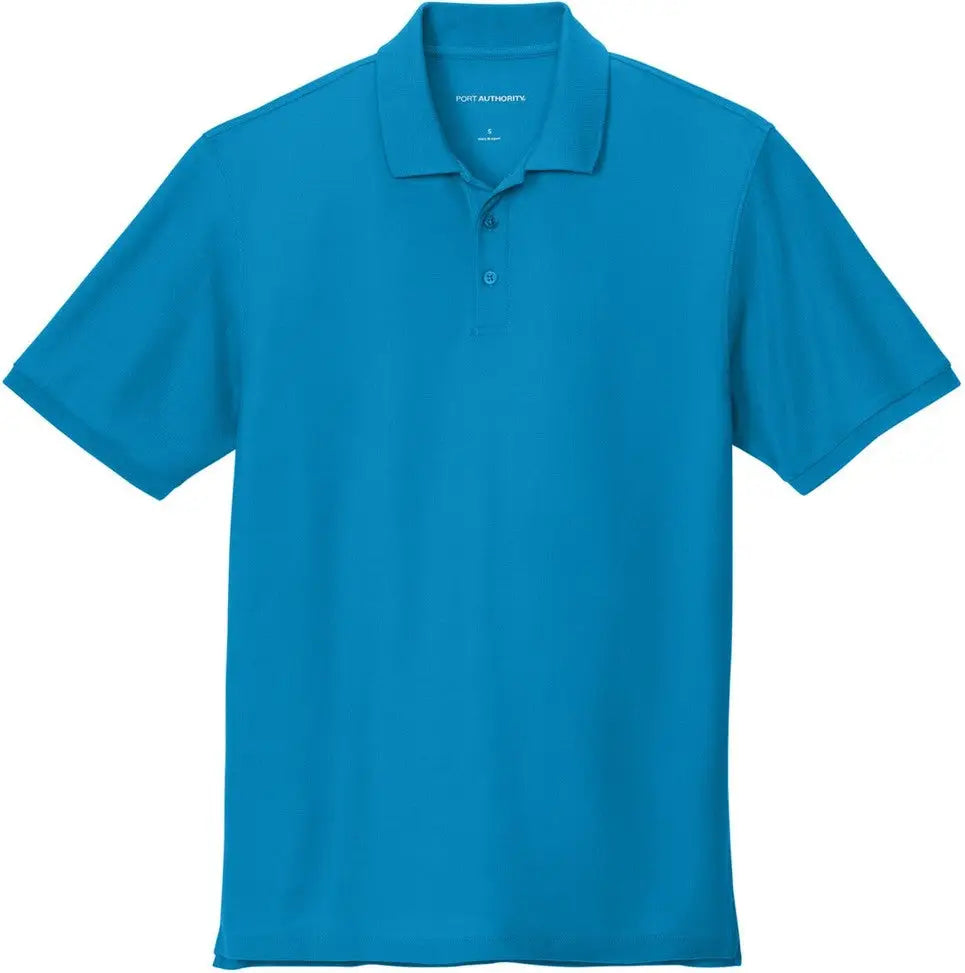 Port Authority K200 Wearever Signature Pique Polo - Parcel Blue