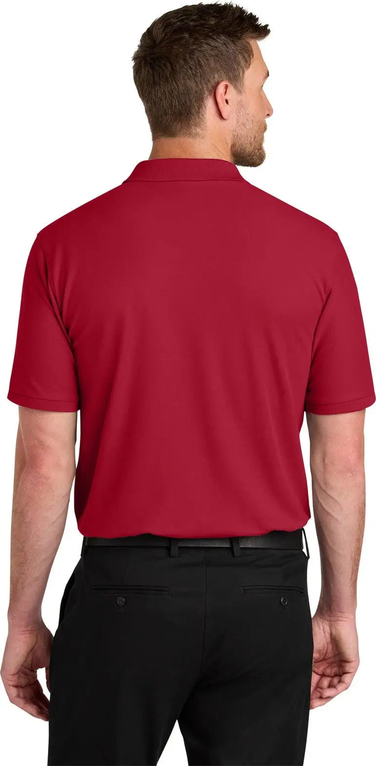 Port Authority K200 Wearever Signature Pique Polo - Red