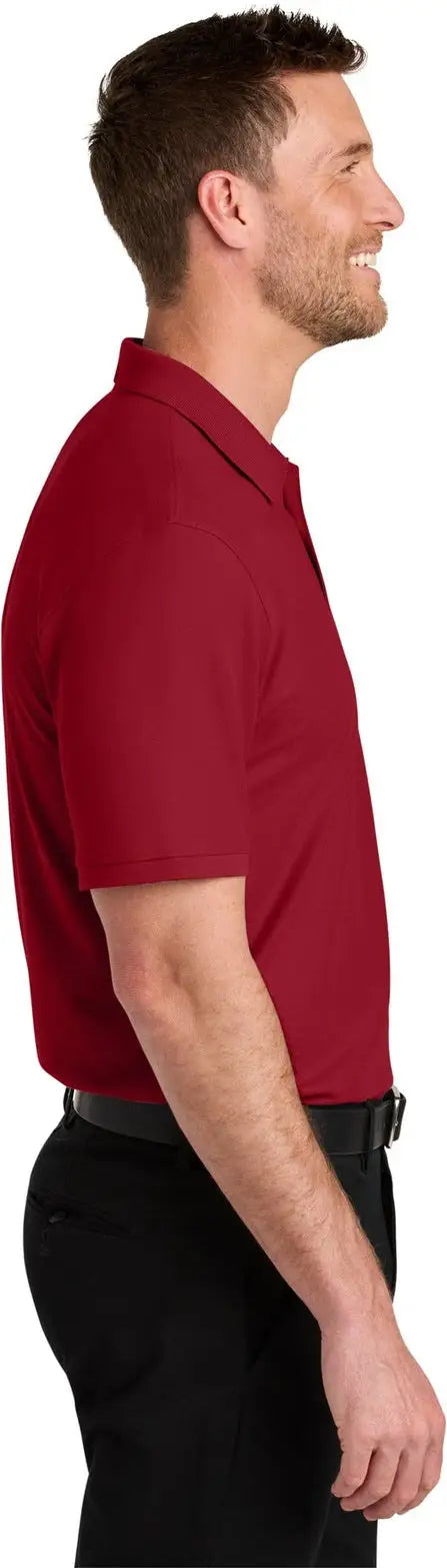 Port Authority K200 Wearever Signature Pique Polo - Rich Red
