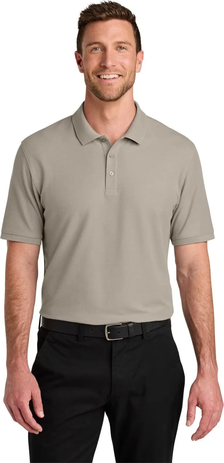 Port Authority K200 Wearever Signature Pique Polo - Sahara