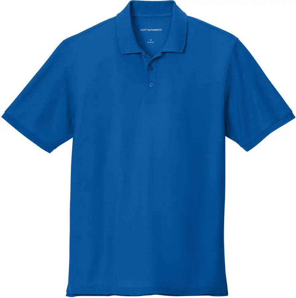 Port Authority K200 Wearever Signature Pique Polo - Strong Blue