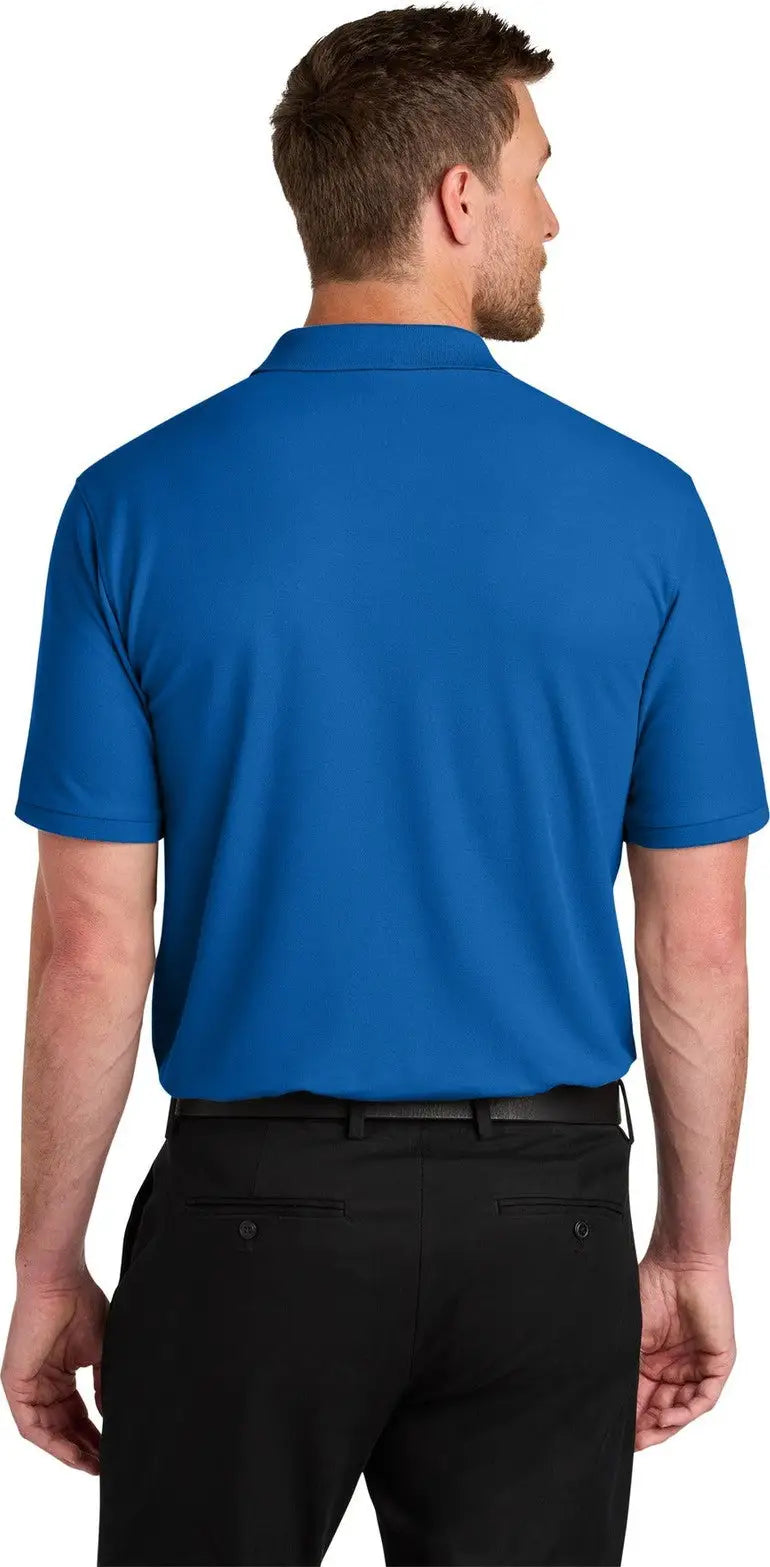 Port Authority K200 Wearever Signature Pique Polo - Strong Blue