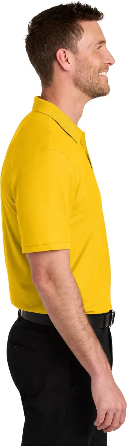 Port Authority K200 Wearever Signature Pique Polo - Sunflower Yellow