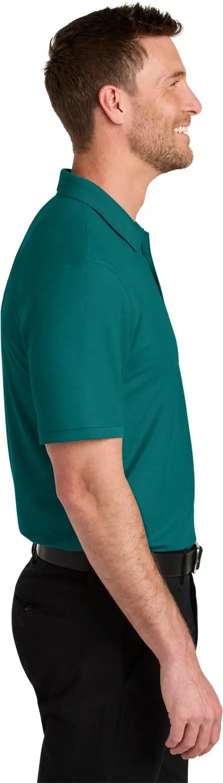 Port Authority K200 Wearever Signature Pique Polo - Teal Green