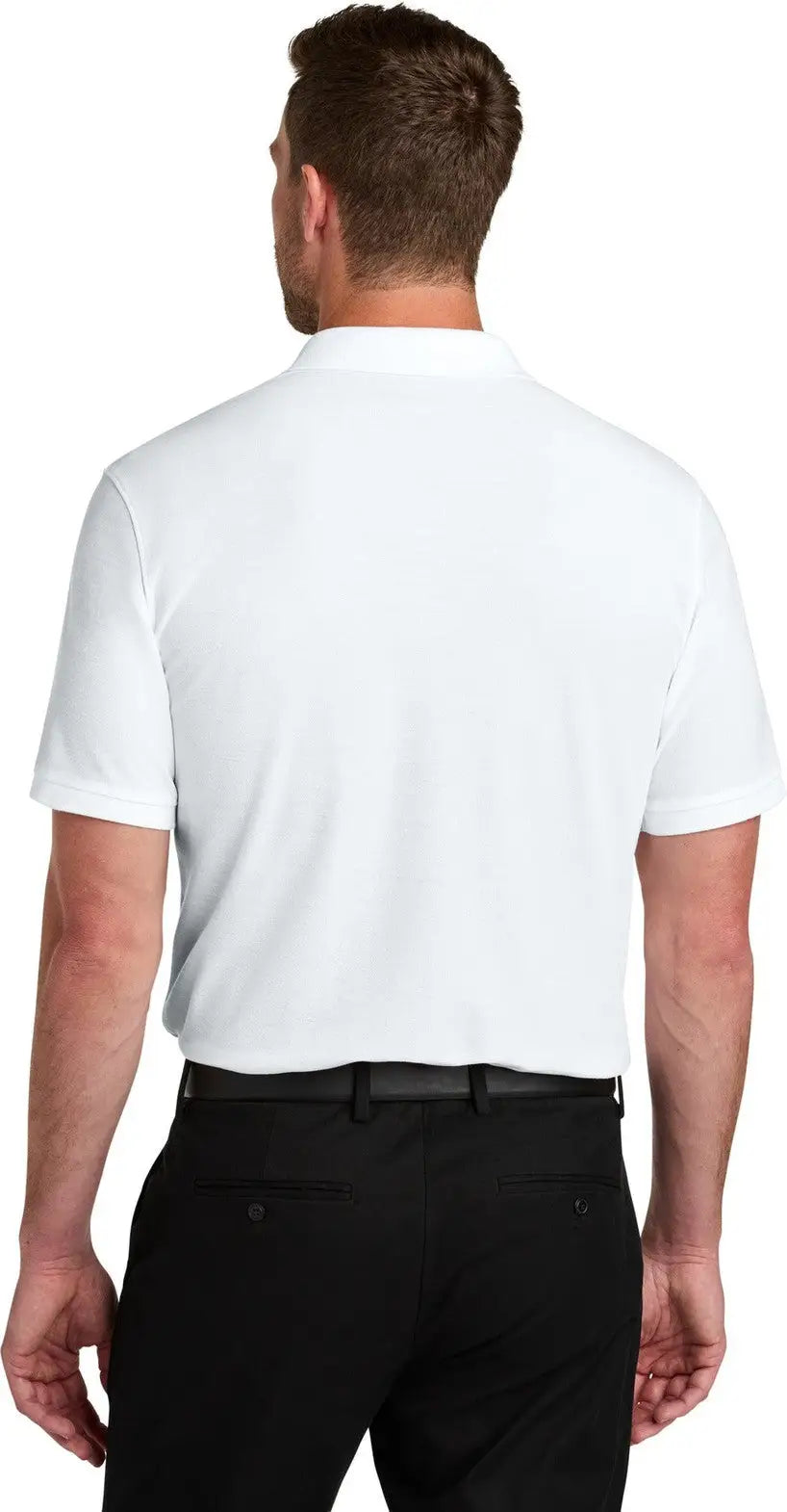 Port Authority K200 Wearever Signature Pique Polo - White