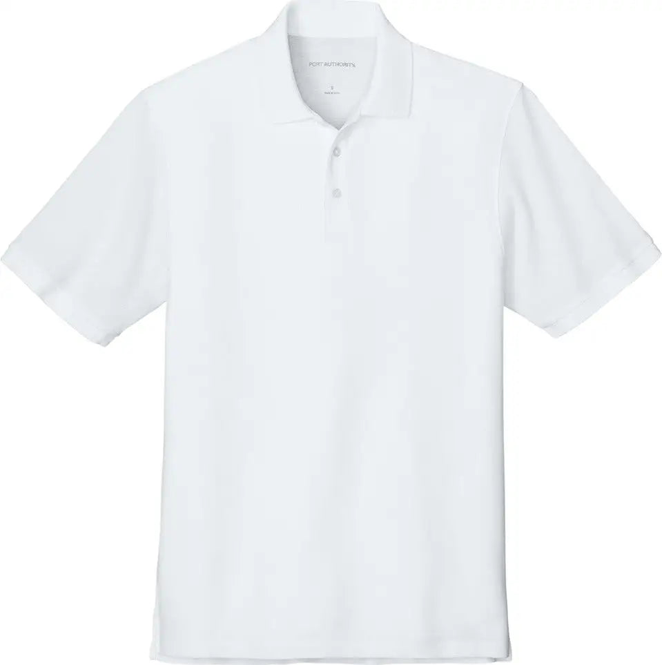 Port Authority K200 Wearever Signature Pique Polo - White