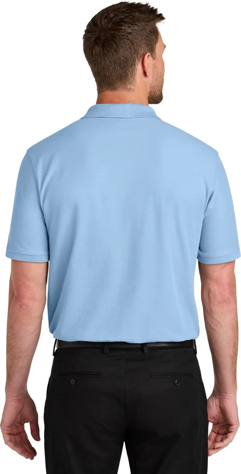 Port Authority K200p Wearever Signature Pique Pocket Polo - Cloud Blue
