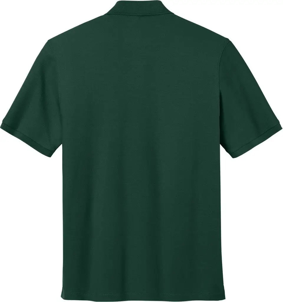 Port Authority K200p Wearever Signature Pique Pocket Polo - Dark Green
