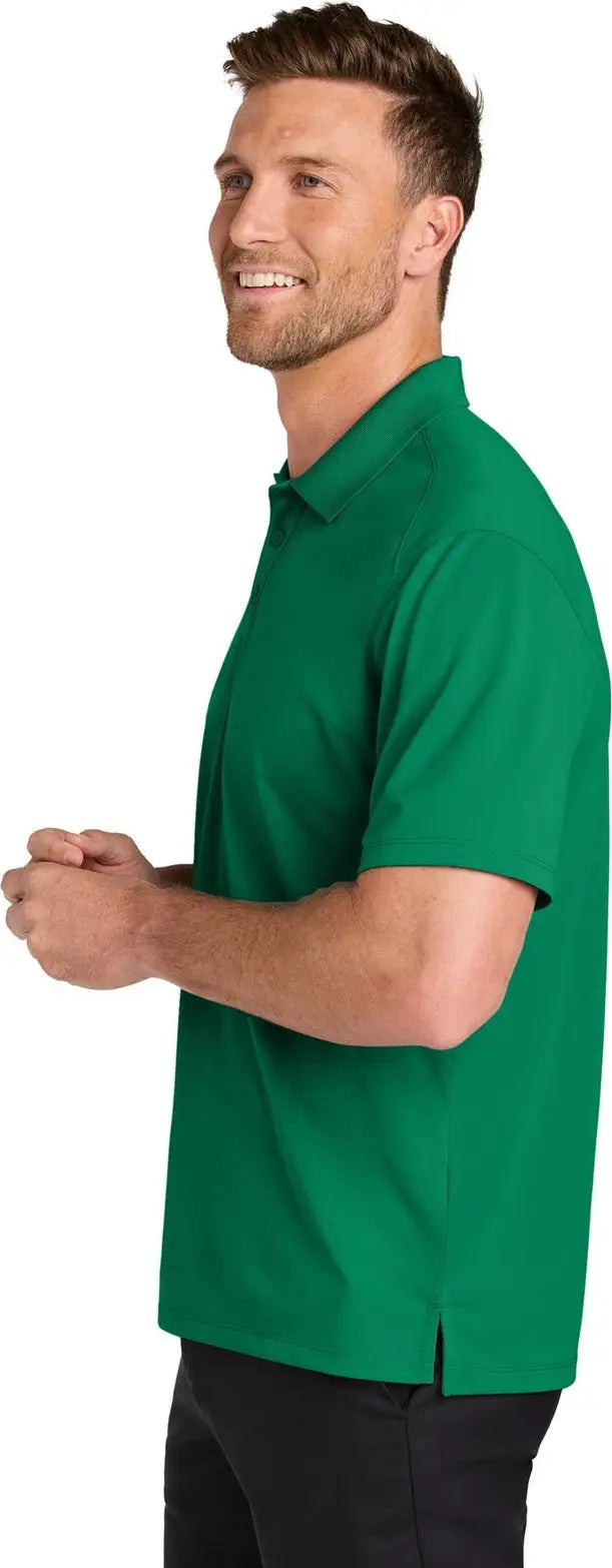 Port Authority K240 Wearever Performance Pique Polo - Bright Kelly Green