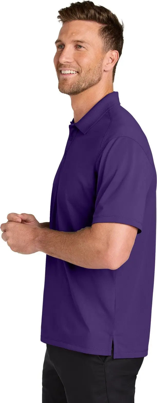 Port Authority K240 Wearever Performance Pique Polo - Prism Purple
