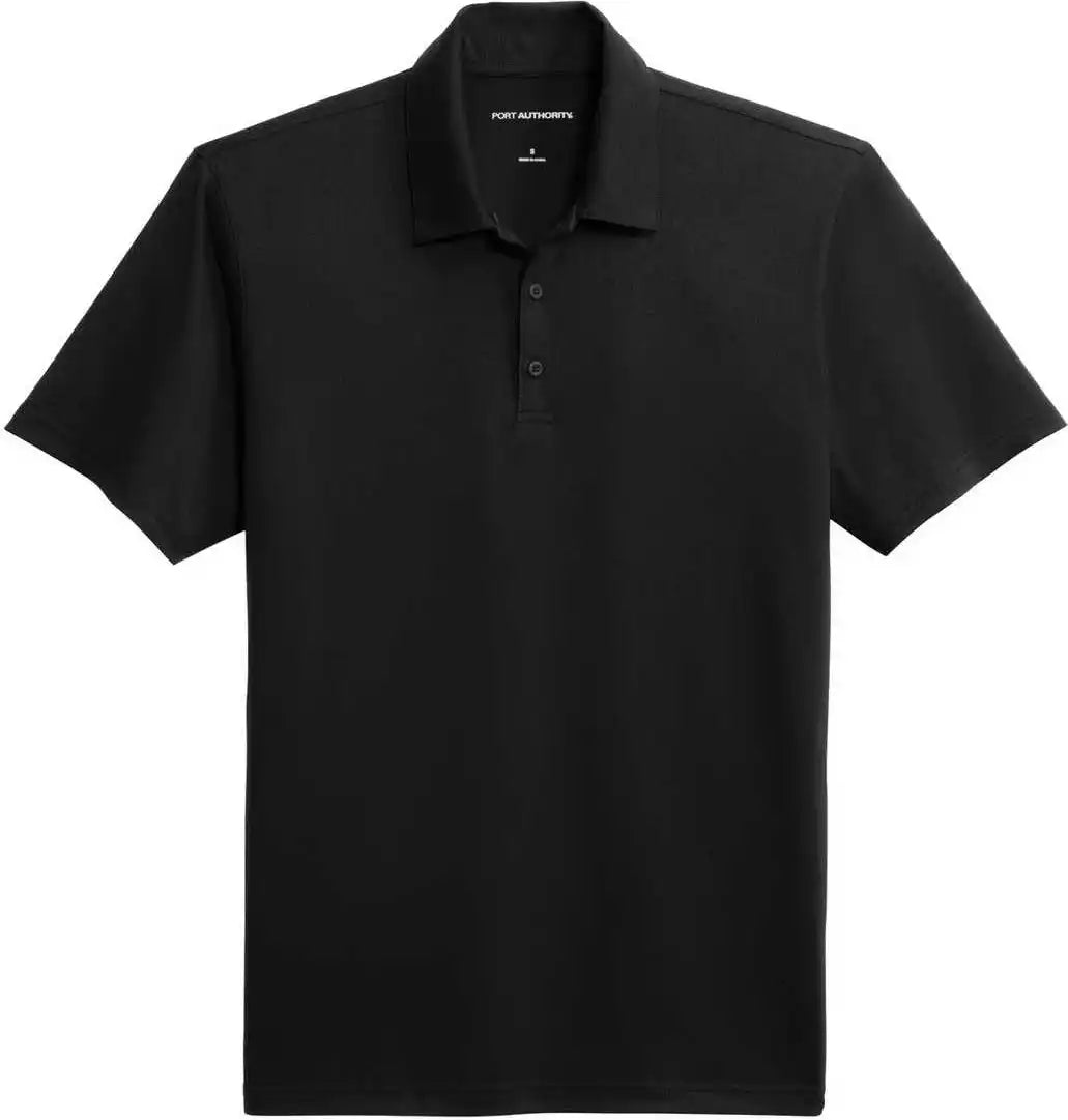 Port Authority K398 Performance Staff Polo Black