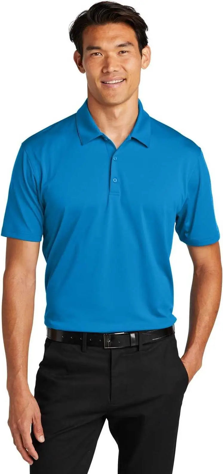 Port Authority K398 Performance Staff Polo - Brilliant Blue
