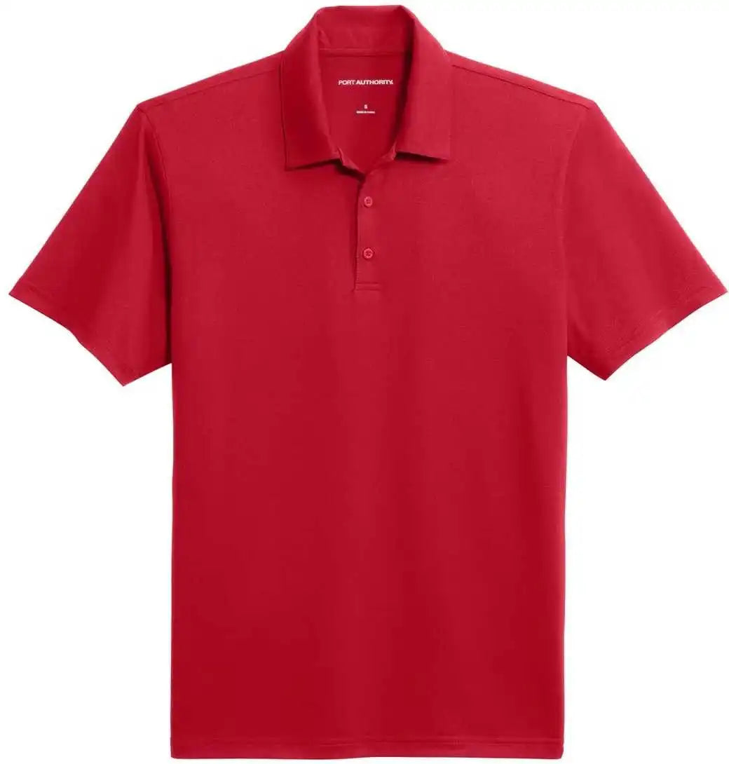 Port Authority K398 Performance Staff Polo Engine Red
