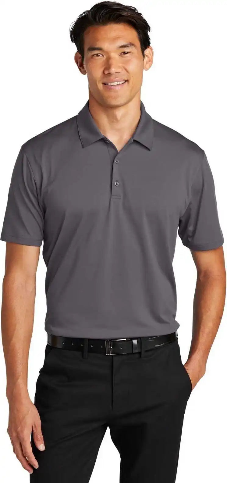Port Authority K398 Performance Staff Polo Graphite