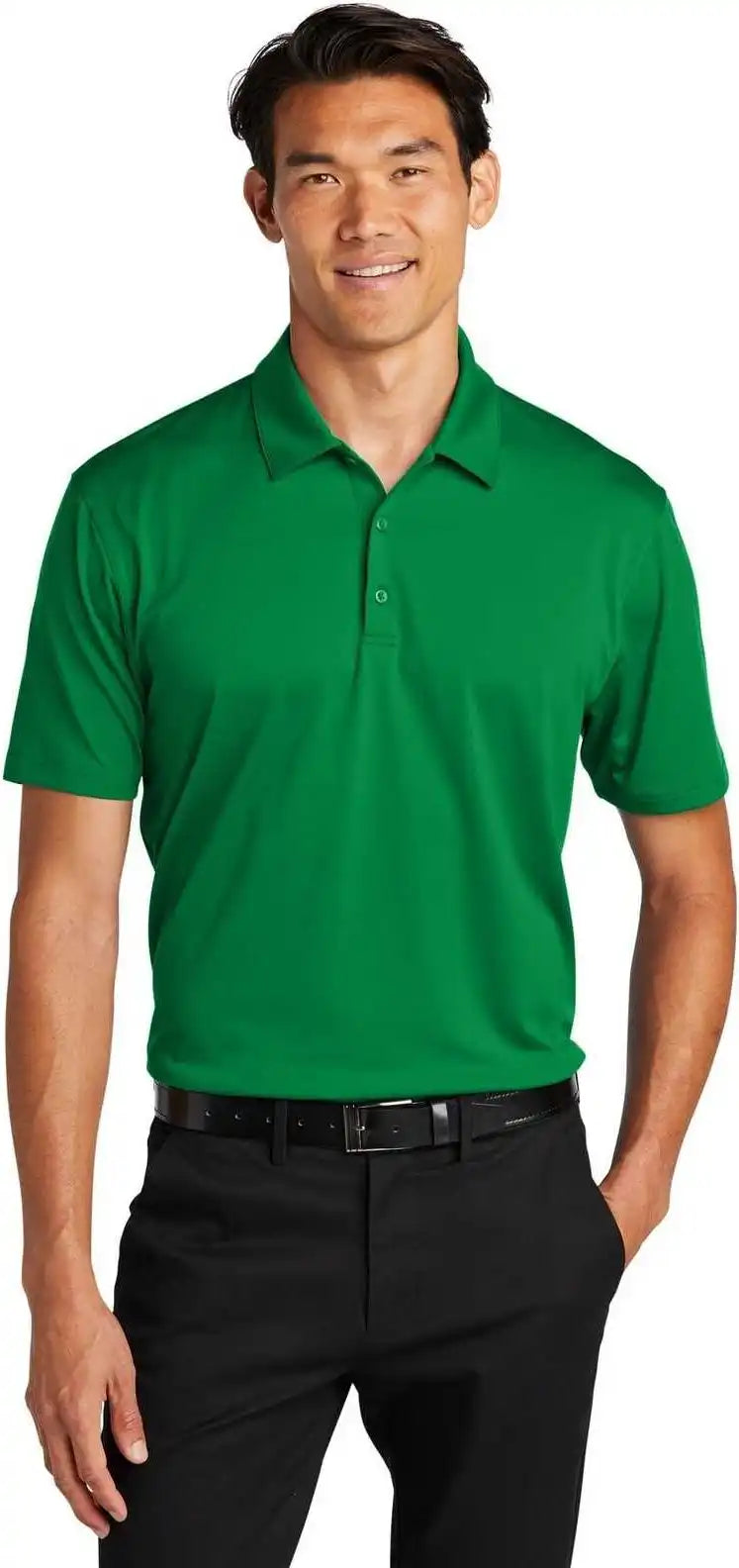 Port Authority K398 Performance Staff Polo Spring Green