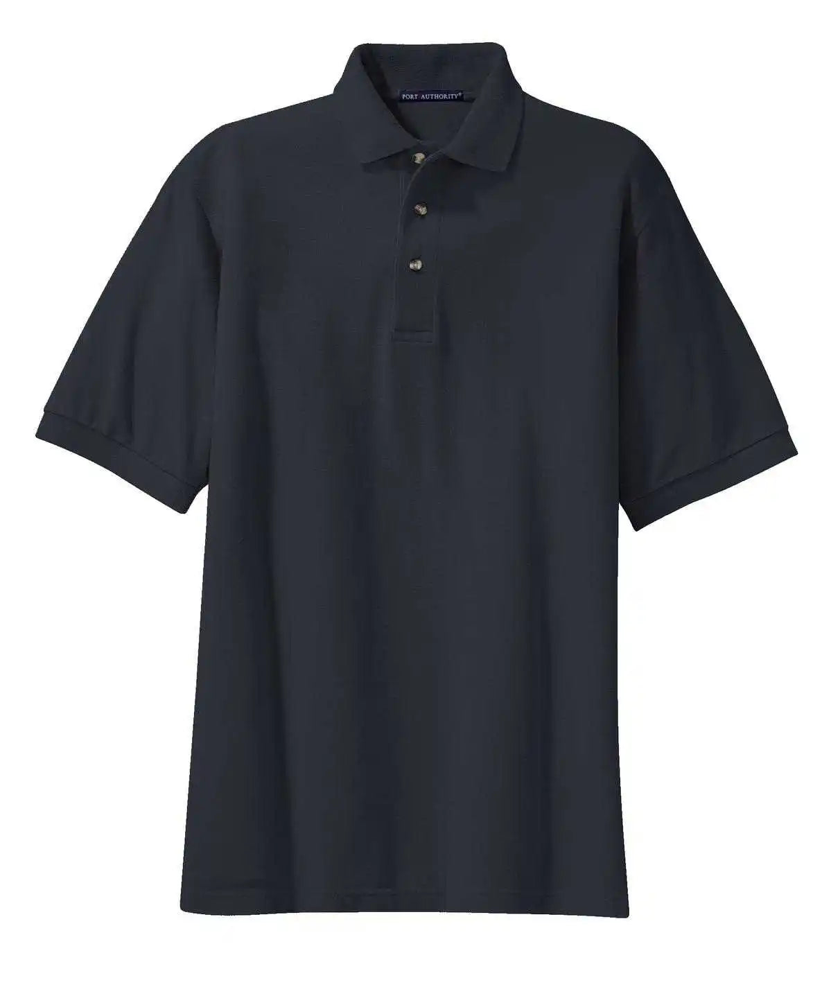 Port Authority K420 Heavyweight Cotton Pique Polo - Classic Navy