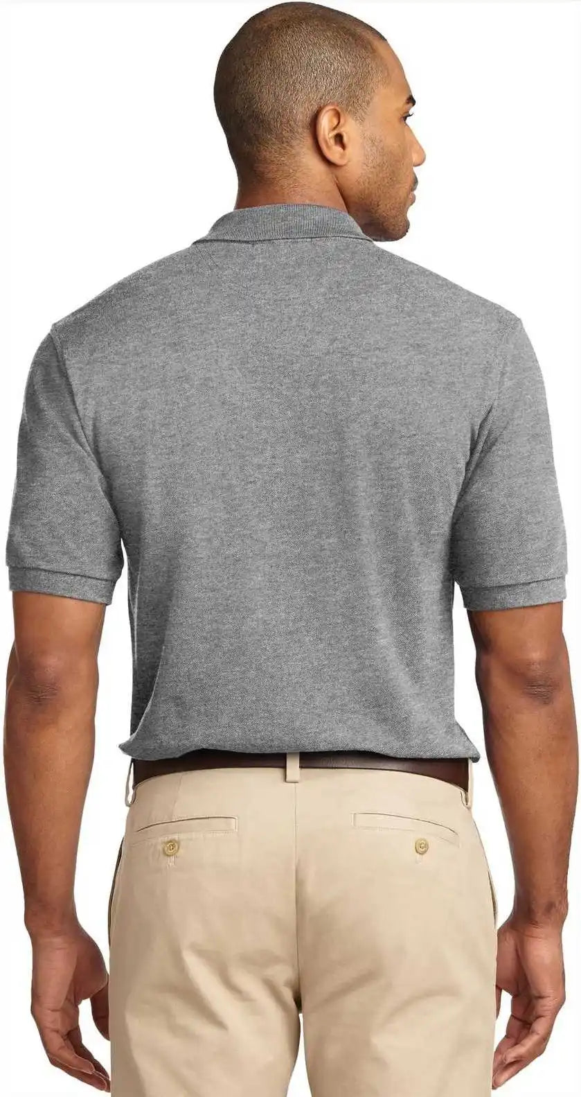Port Authority K420 Heavyweight Cotton Pique Polo Oxford