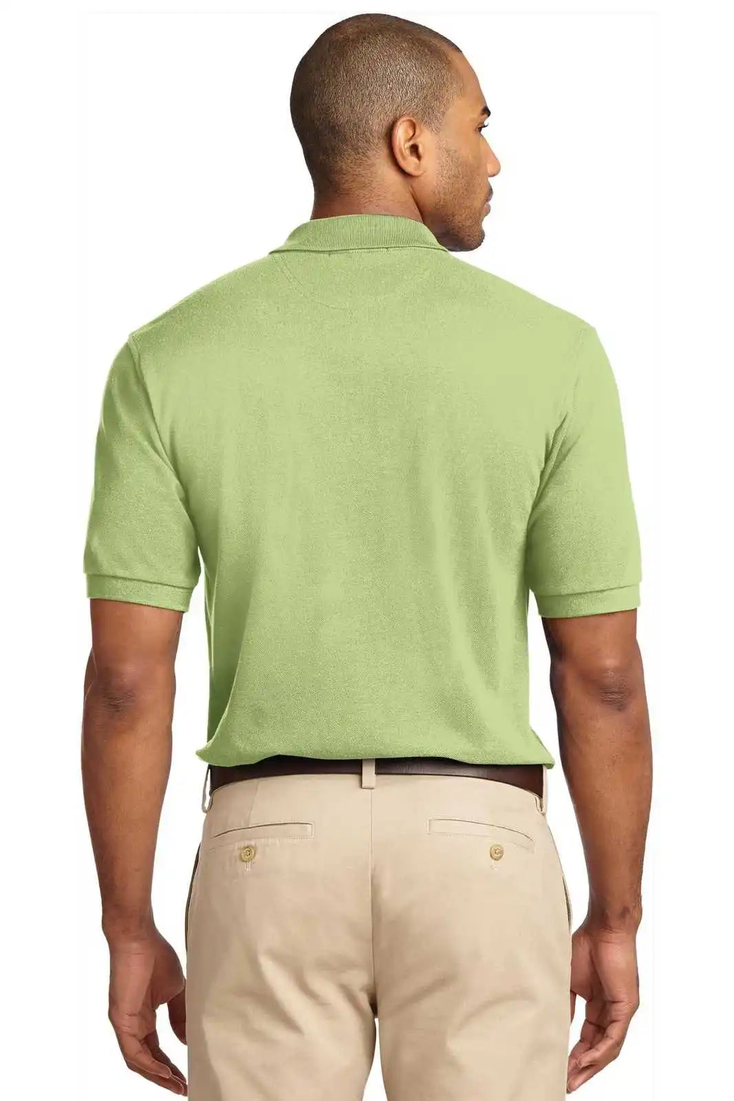 Port Authority K420 Heavyweight Cotton Pique Polo - Pistachio