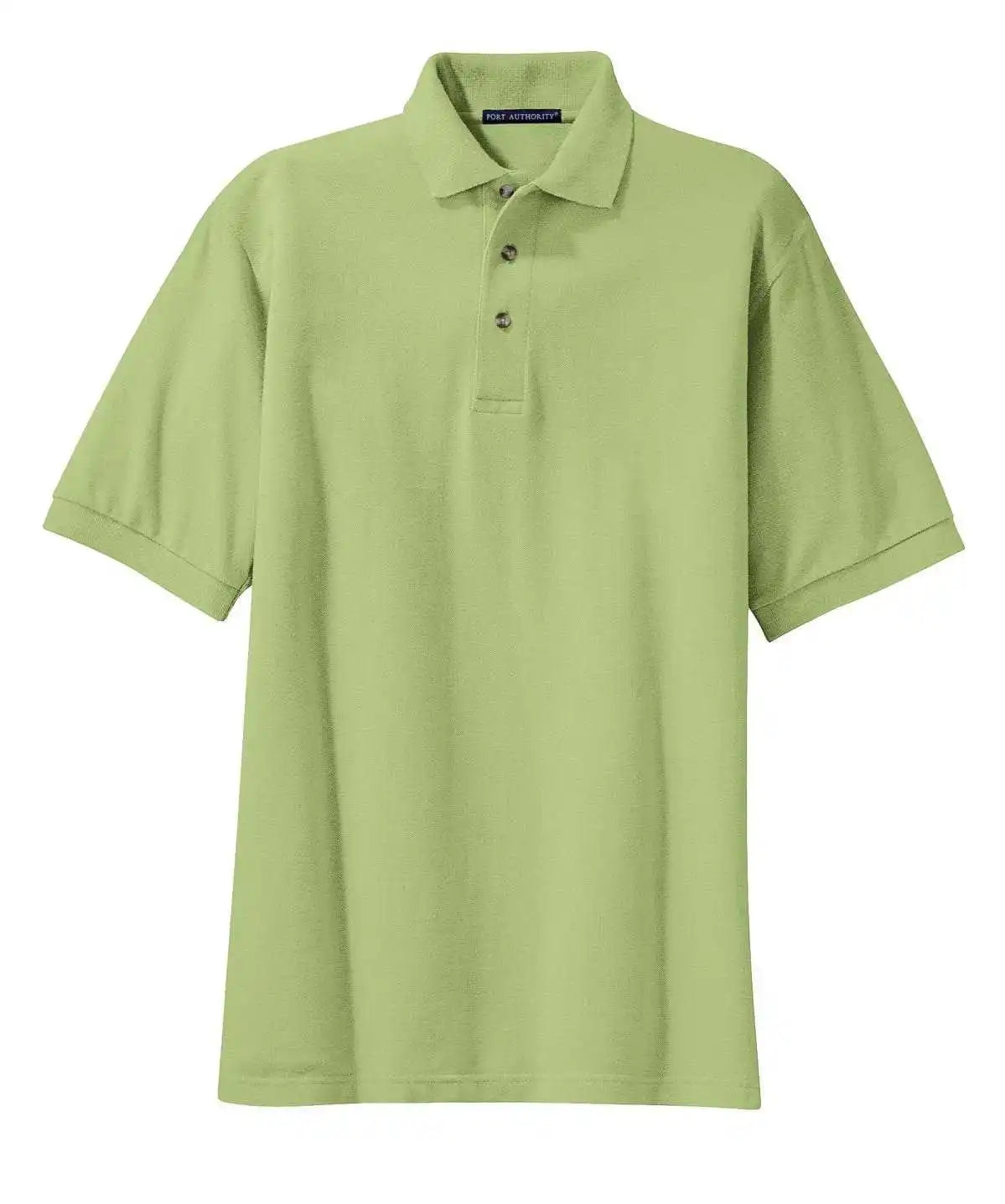 Port Authority K420 Heavyweight Cotton Pique Polo - Pistachio