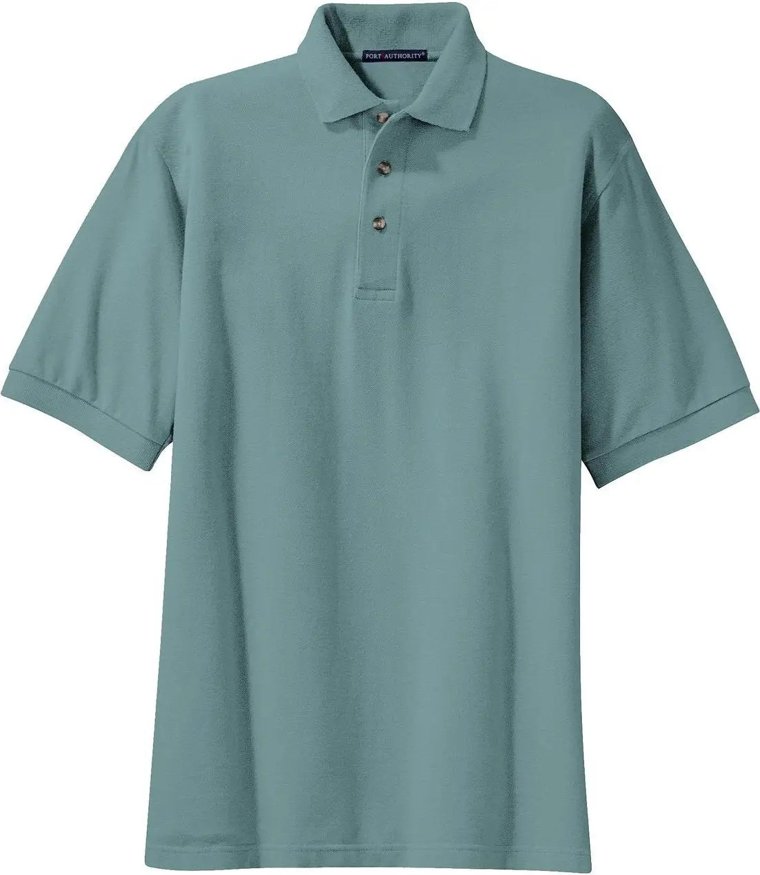 Port Authority K420 Heavyweight Cotton Pique Polo - Seafoam