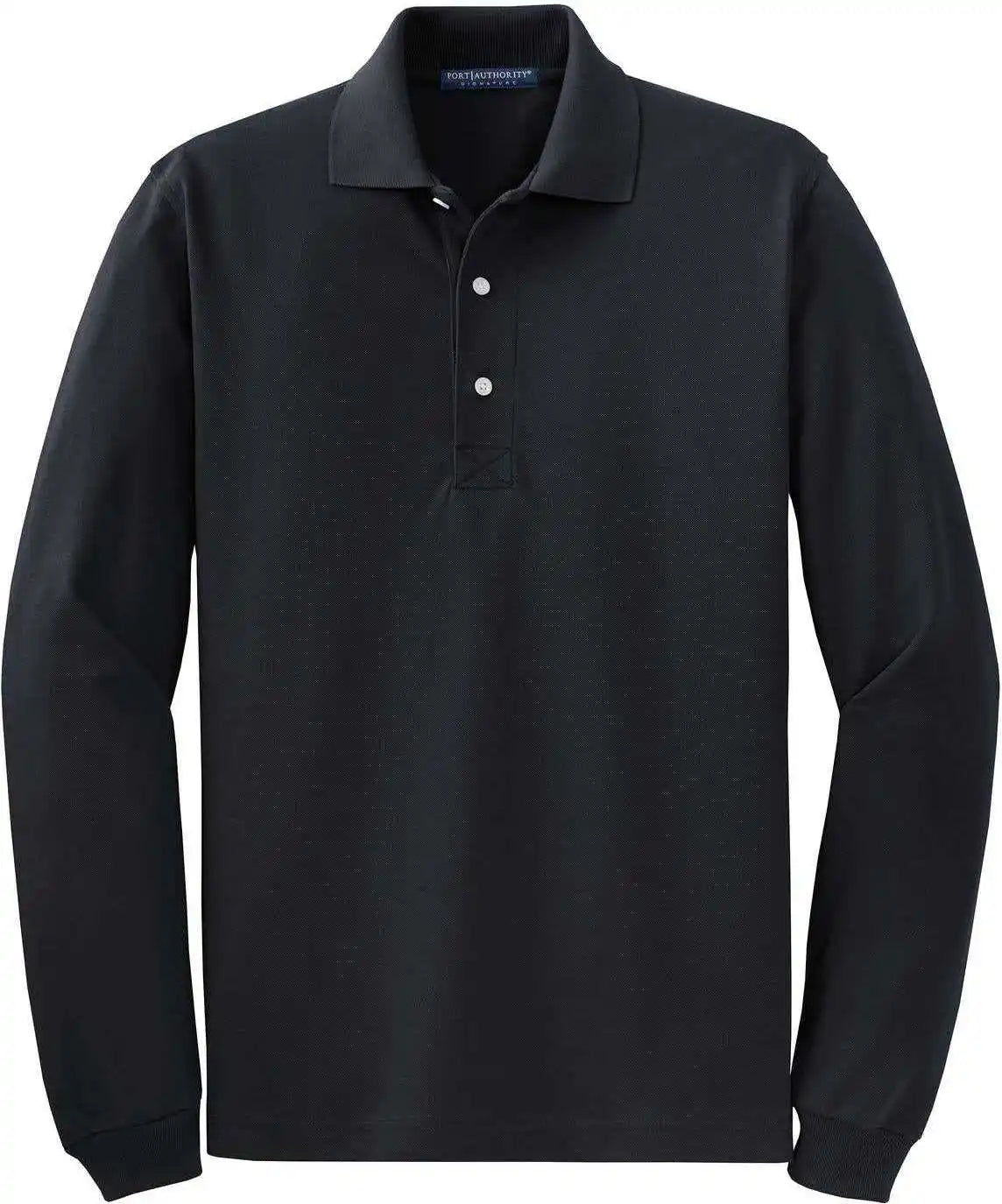 Port Authority K455ls Rapid Dry Long Sleeve Polo - Classic Navy