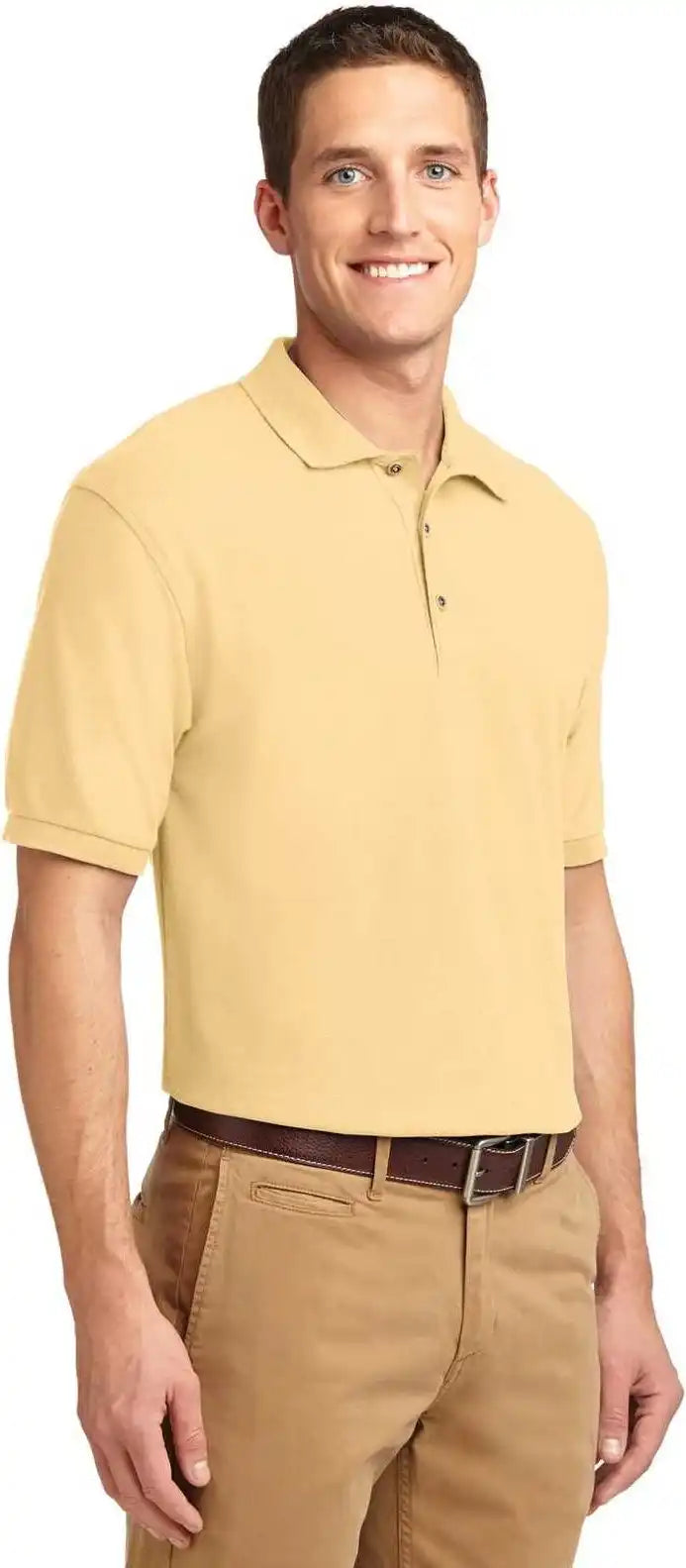 Port Authority K500 Silk Touch Polo Banana
