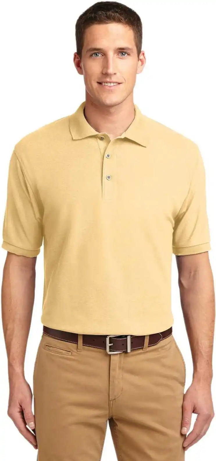 Port Authority K500 Silk Touch Polo Banana