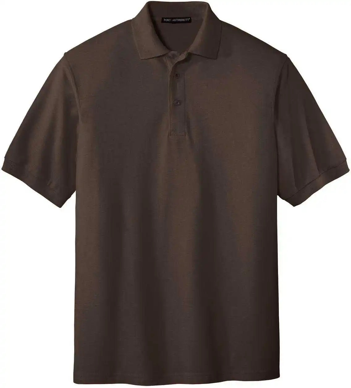 Port Authority K500 Silk Touch Polo Coffee Bean