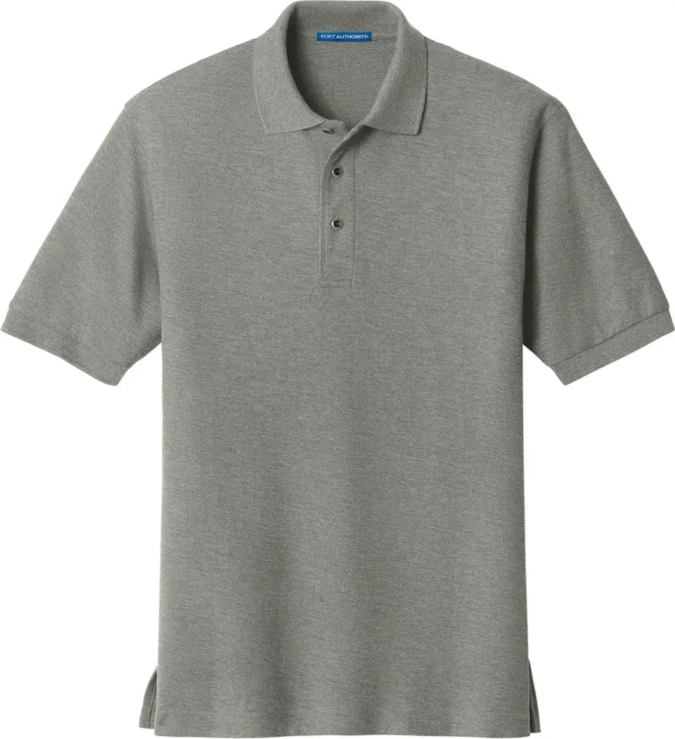 Port Authority K500 Silk Touch Polo - Cool Gray