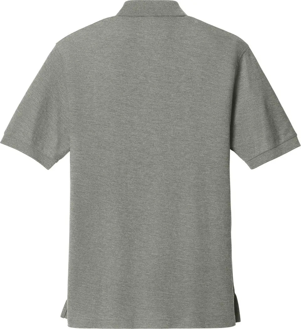 Port Authority K500 Silk Touch Polo - Cool Gray