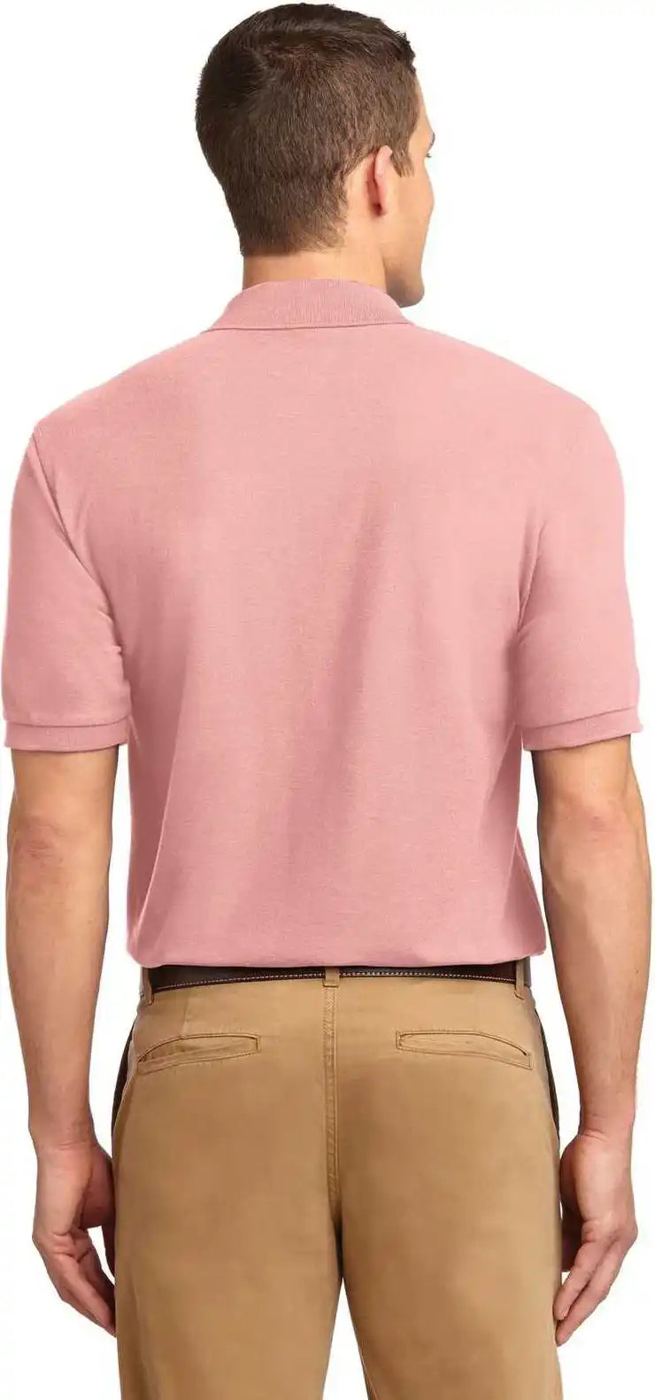 Port Authority K500 Silk Touch Polo Light Pink
