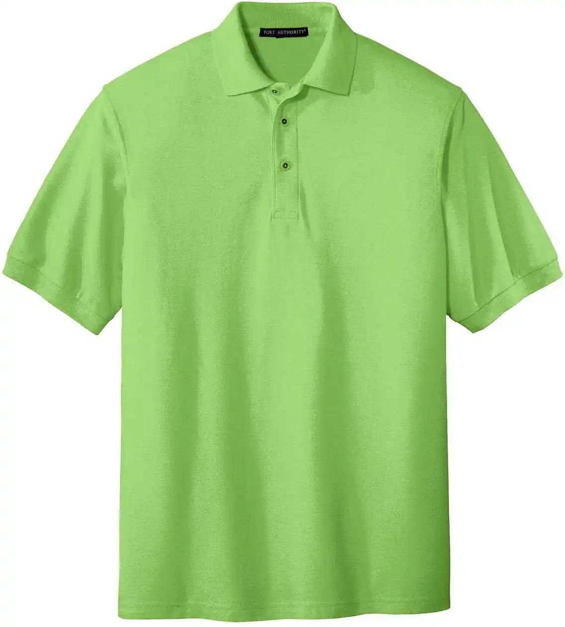 Port Authority K500 Silk Touch Polo Lime