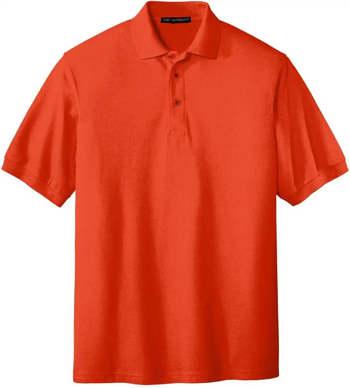 Port Authority K500 Silk Touch Polo Orange