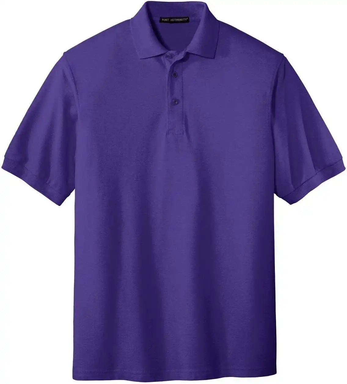 Port Authority K500 Silk Touch Polo Purple