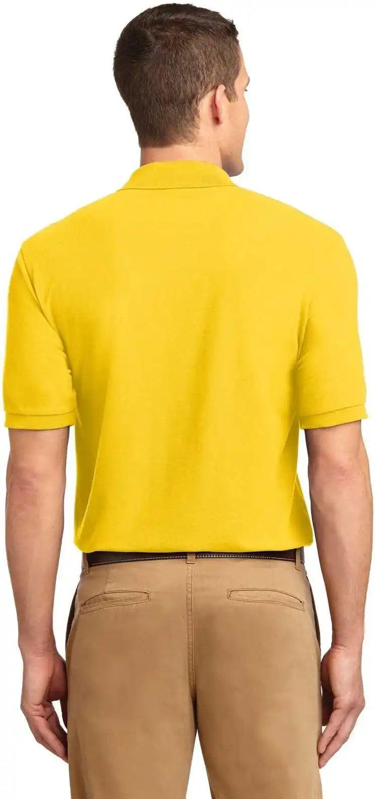 Port Authority K500 Silk Touch Polo Sunflower Yellow