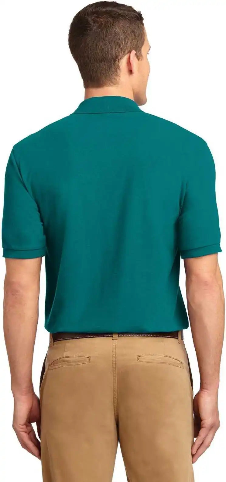 Port Authority K500 Silk Touch Polo Teal Green
