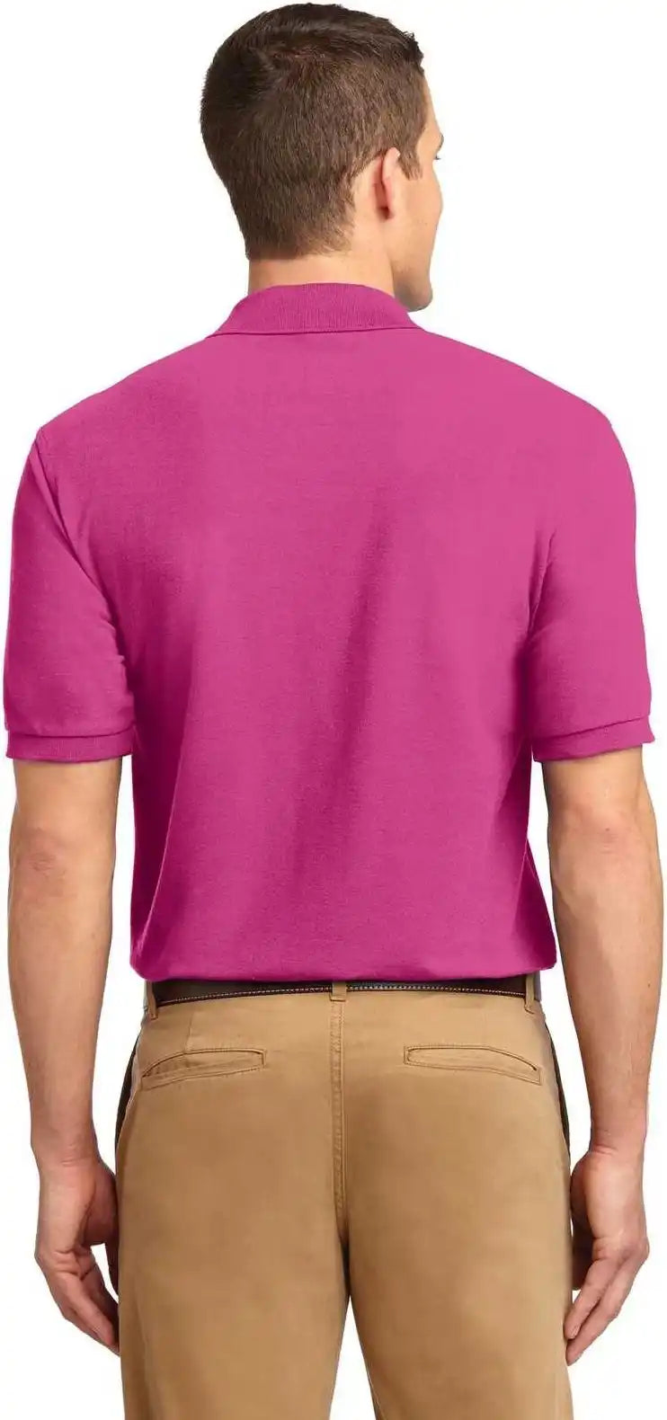 Port Authority K500 Silk Touch Polo Tropical Pink