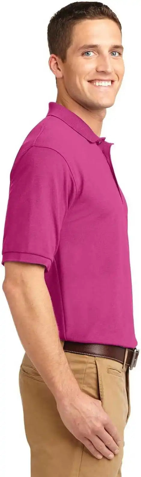 Port Authority K500 Silk Touch Polo Tropical Pink