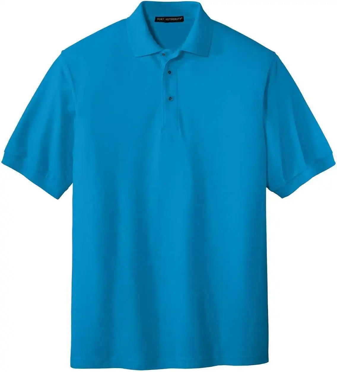 Port Authority K500 Silk Touch Polo Turquoise